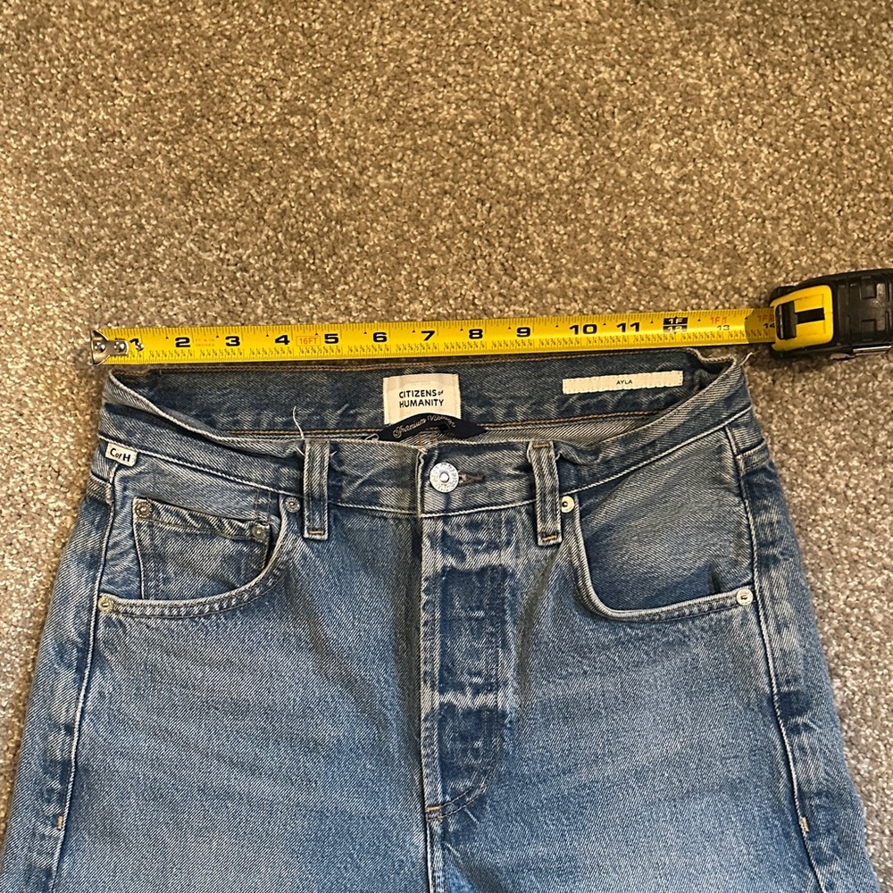 Citizens Of Humanity Cropped Aya Wide-Leg Jeans - Picture 8 of 8